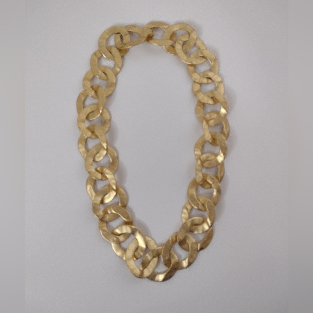 Kjl Gold Tone Chain Necklace